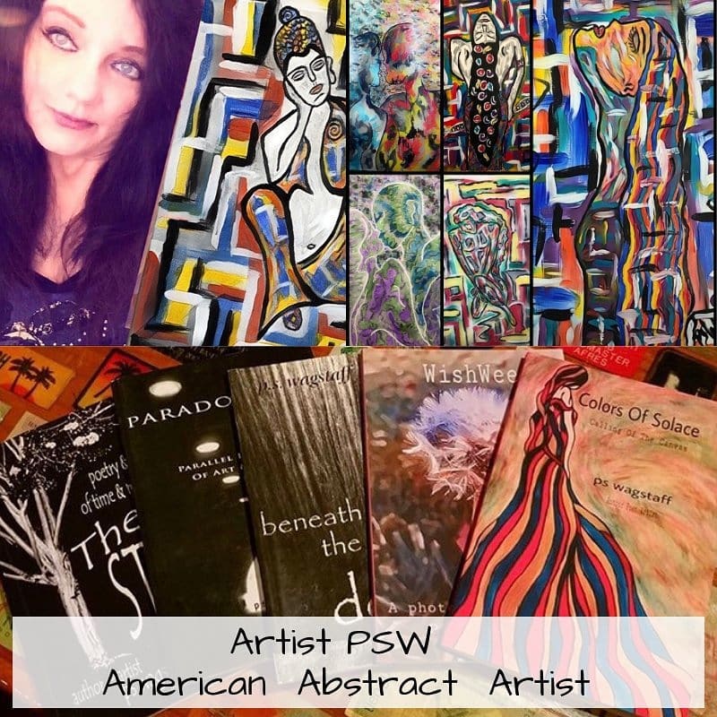 Today's Talent Spotlight Tuesday feature is @artbypsw, a really talented American abstract artist

She has published 5 books and you can purchase them at: amazon.com/author/pswagstaff

You can also find her on Facebook at: facebook.com/ArtistPSW